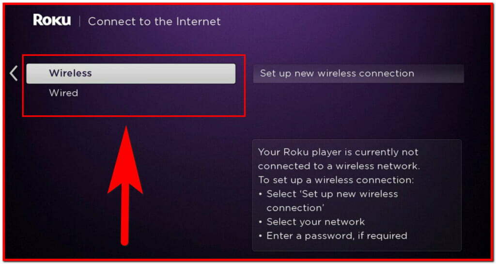 connect wifi to roku 