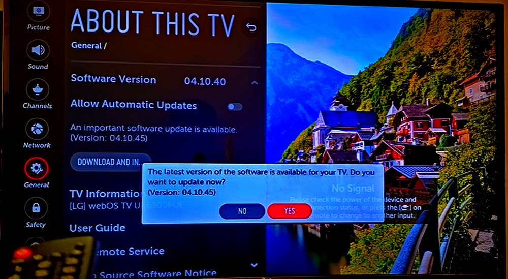 update lg smart tv