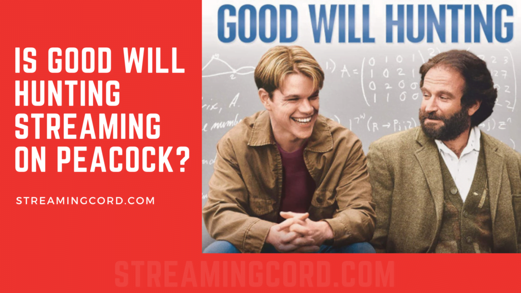 good will hunting peacock