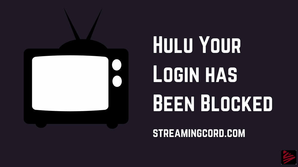 error your login has been blocked